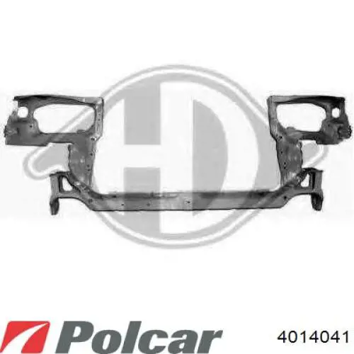 4014041 Polcar супорт радіатора верхній/монтажна панель кріплення фар