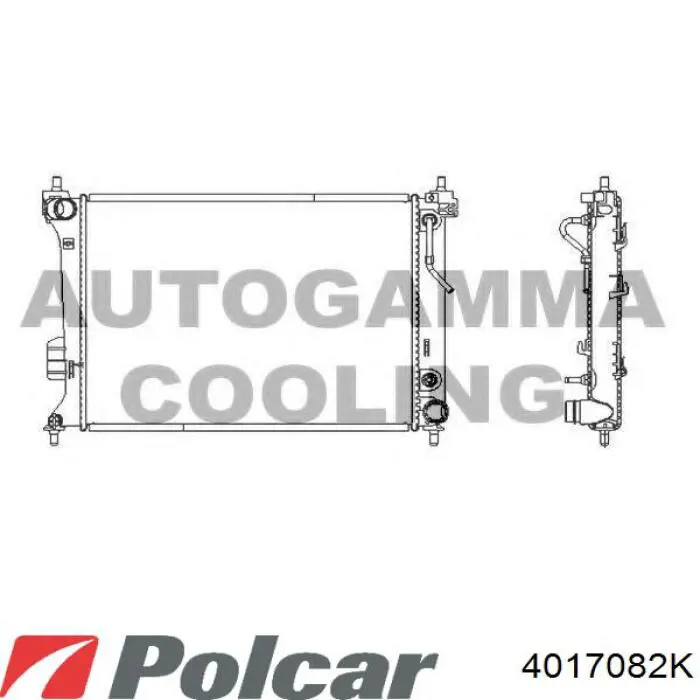 Радіатор основний Koyorad PL812575 ціна, від 63.70 USD