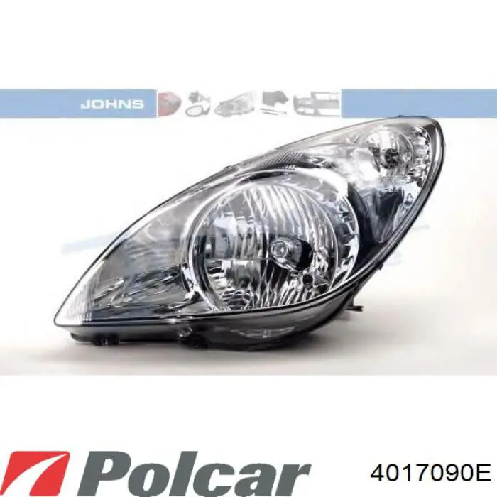 4017090E Polcar Фара дальнього світла в зборі