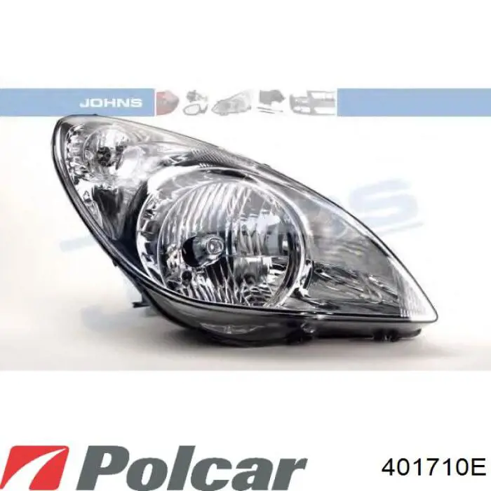Купити 401710E Polcar Права блок фара