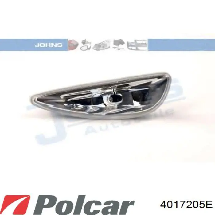 4017205E Polcar Повторювач повороту на крилі, правий