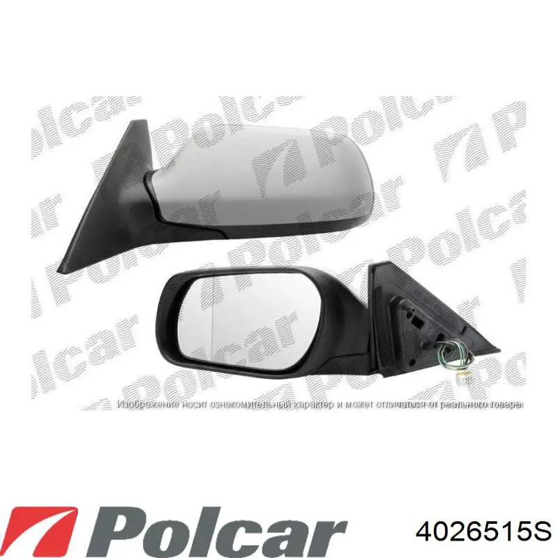 Ліве бокове дзеркало 876100A000 Hyundai/Kia