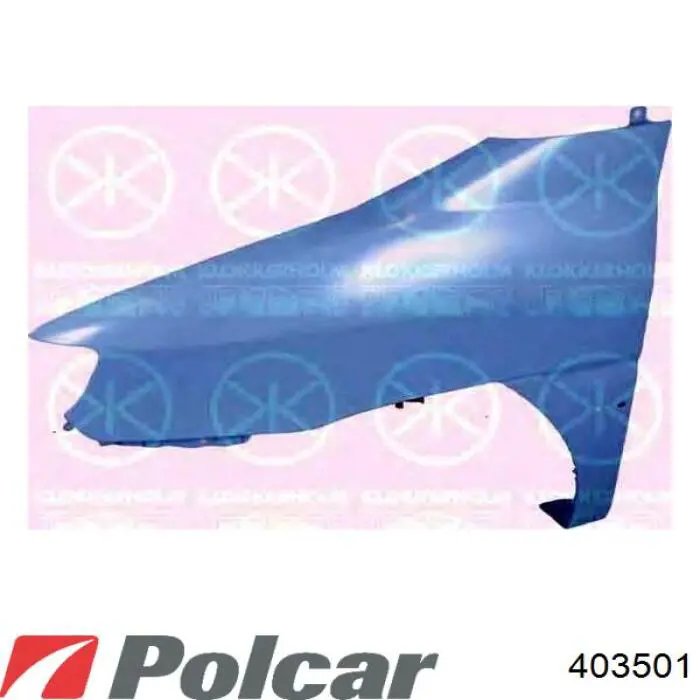 Купити 403501 Polcar Крило переднє ліве