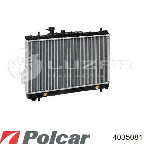 4035081 Polcar радіатор охолодження двигуна