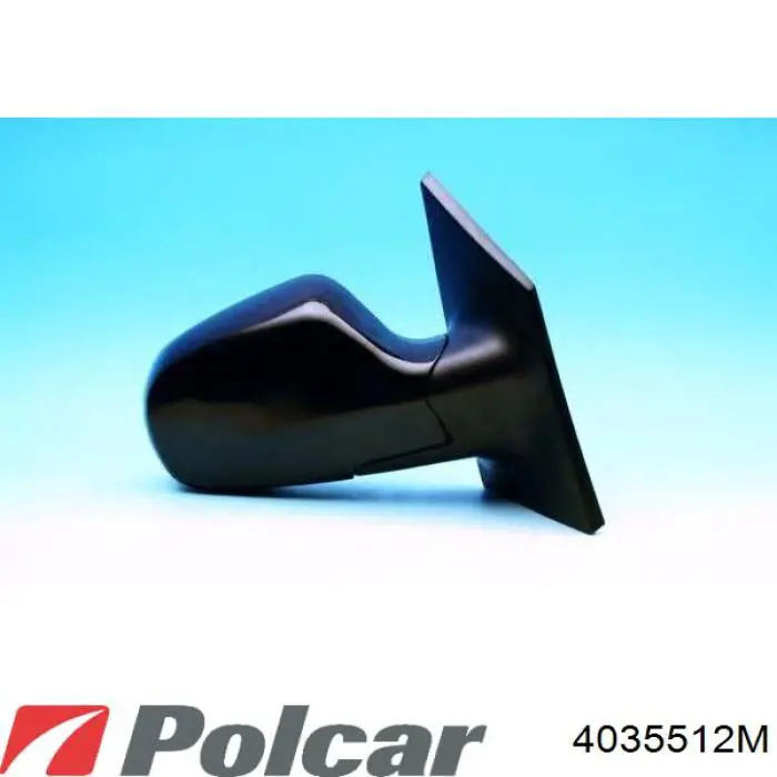 Ліве бічне дзеркало Polcar 4035512M ціна, від 46.46 USD