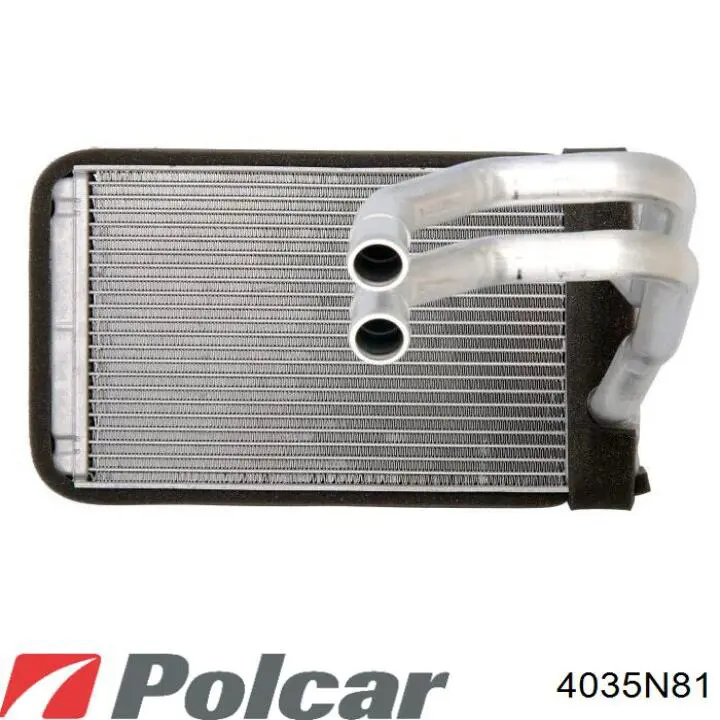 Радіатор пічки (обігрівача) Polcar 4035N81 ціна, від 52.11 USD