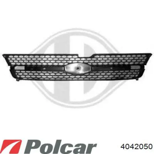 4042050 Polcar Накладка решітки радіатора