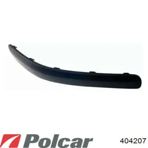 Передній бампер 404207 Polcar