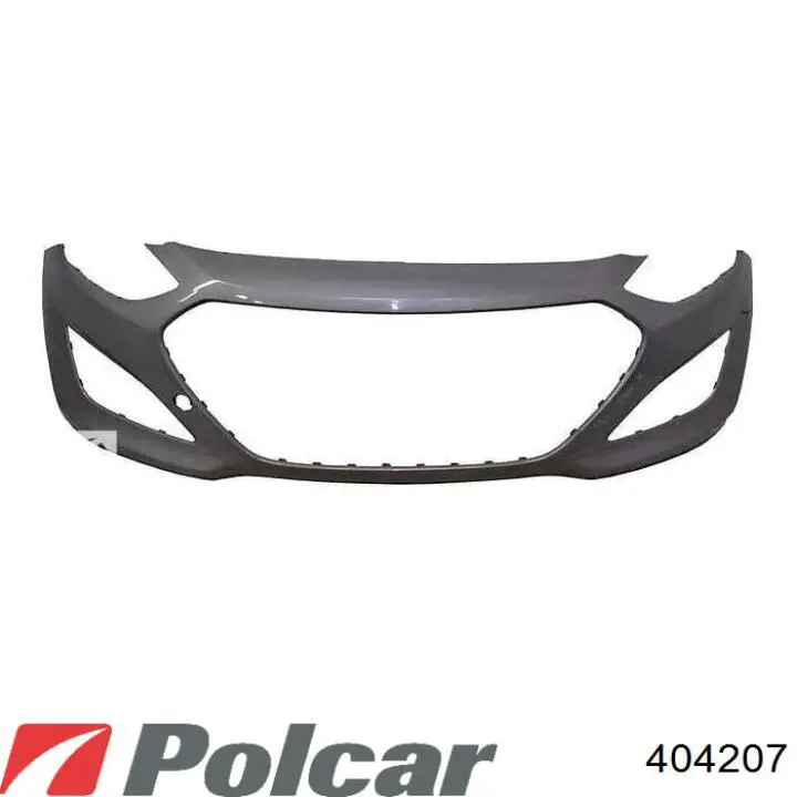 404207 Polcar бампер передній