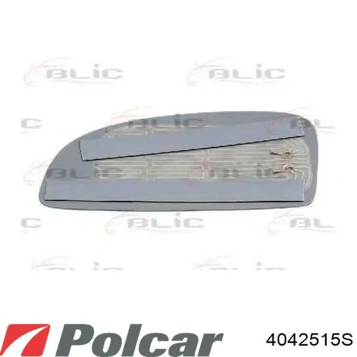 4042515S Polcar Дзеркало заднього виду, ліве