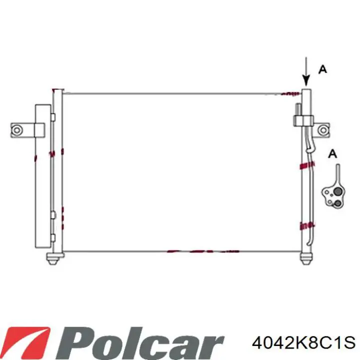4042K8C1S Polcar Конденсатор