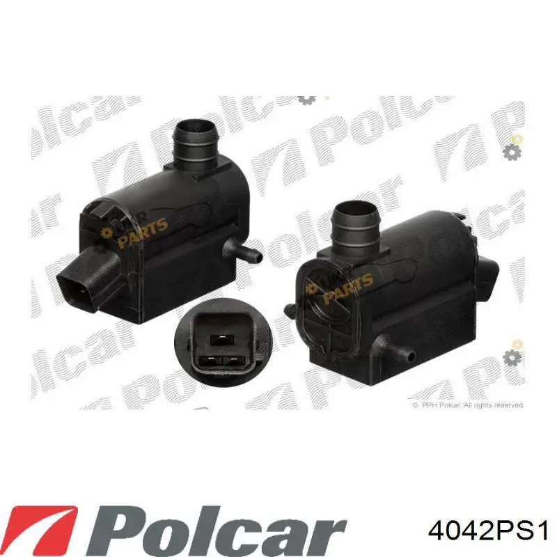 Моторчик омивача 4042PS1 Polcar