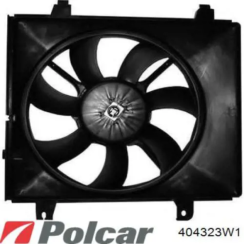 Вентилятор/крильчатка радіатора охолодження Polcar 404323W1 ціна, від 32.23 USD