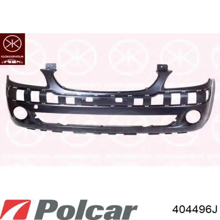 Задній бампер 404496 Polcar