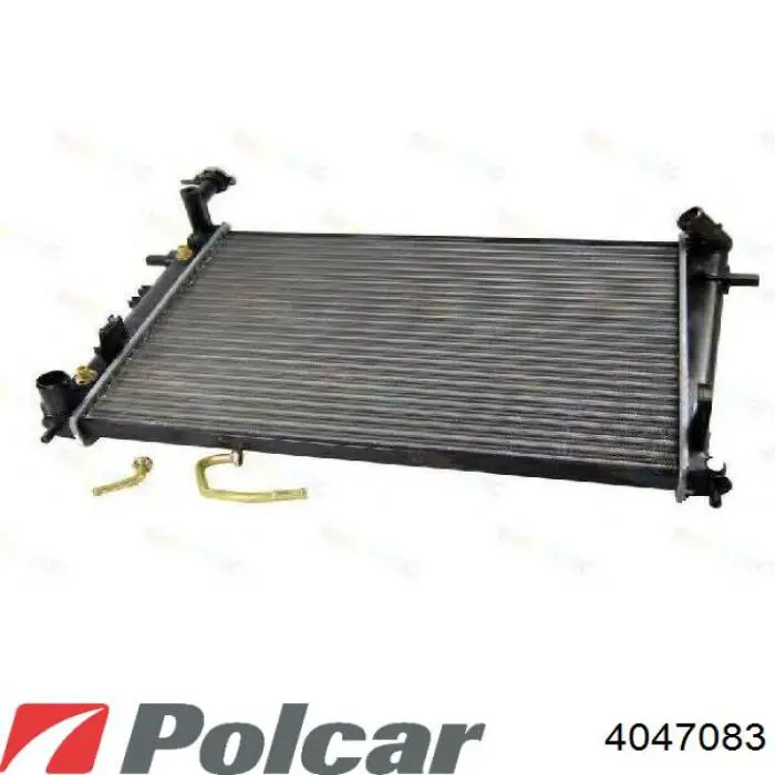 4047083 Polcar Радіатор охолодження двигуна