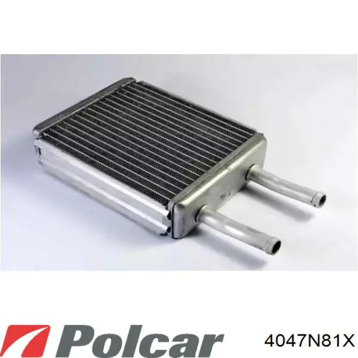 4047N81X Polcar Радіатор опалювача салону