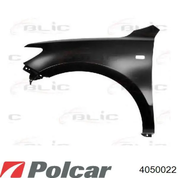 Крило переднє праве Polcar 4050022 ціна, від 53.86 USD