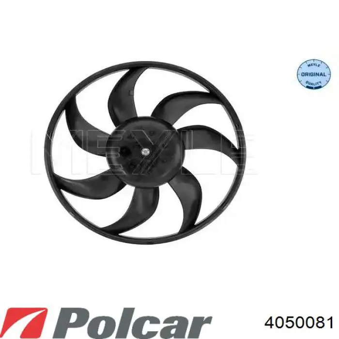 4050081 Polcar Радіатор охолодження двигуна
