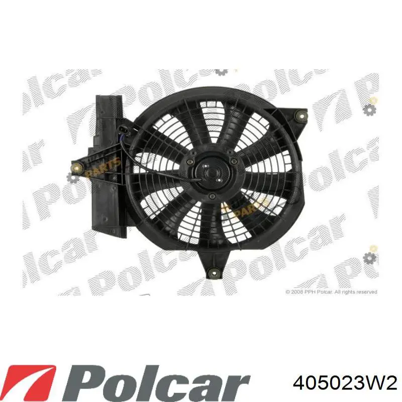 Двигун вентилятора кондиціонера Polcar 405023W2 ціна, від 39.37 USD