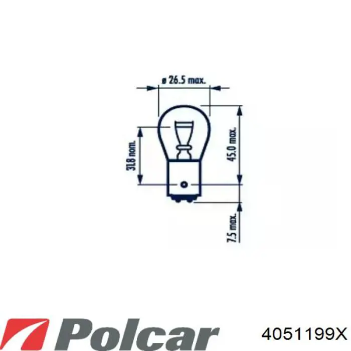  Polcar 4051199X ціна, від 19.30 USD