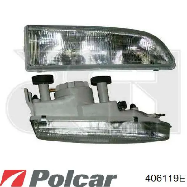 Поворотник лівий Polcar 406119E ціна, від 15.46 USD