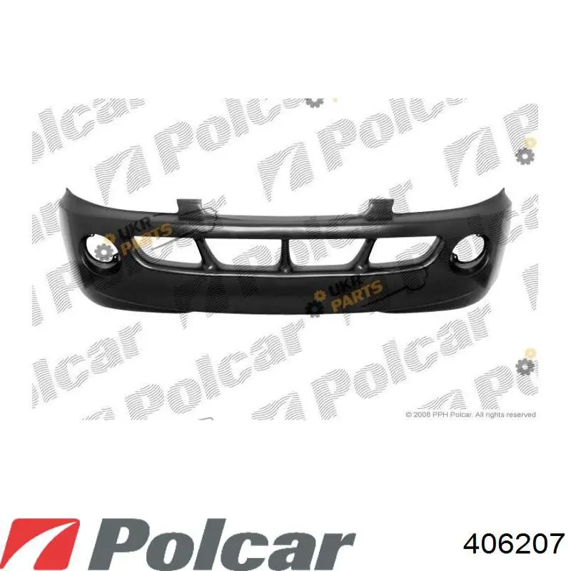 Бампер на авто Polcar 406207 ціна, від 38.10 USD