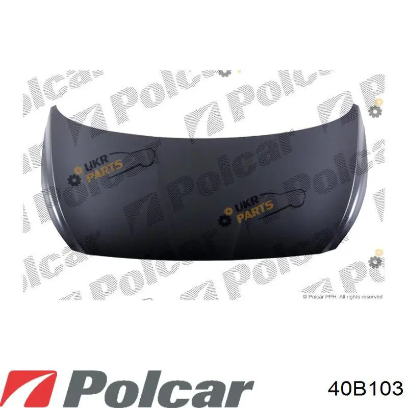 Капот 40B103 Polcar