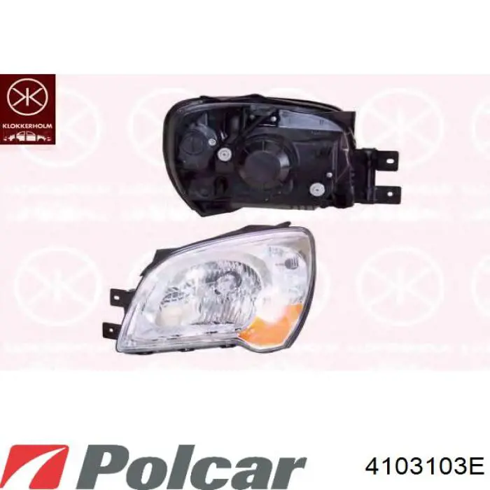 Купити 9210203000 Hyundai/Kia Права блок фара
