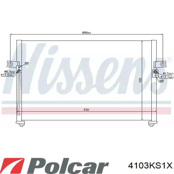 Купити 4103KS1X Polcar Компресор кліматичної установки
