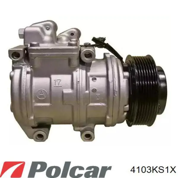 Компресор системи кондиціювання Polcar 4103KS1X ціна, від 229.56 USD