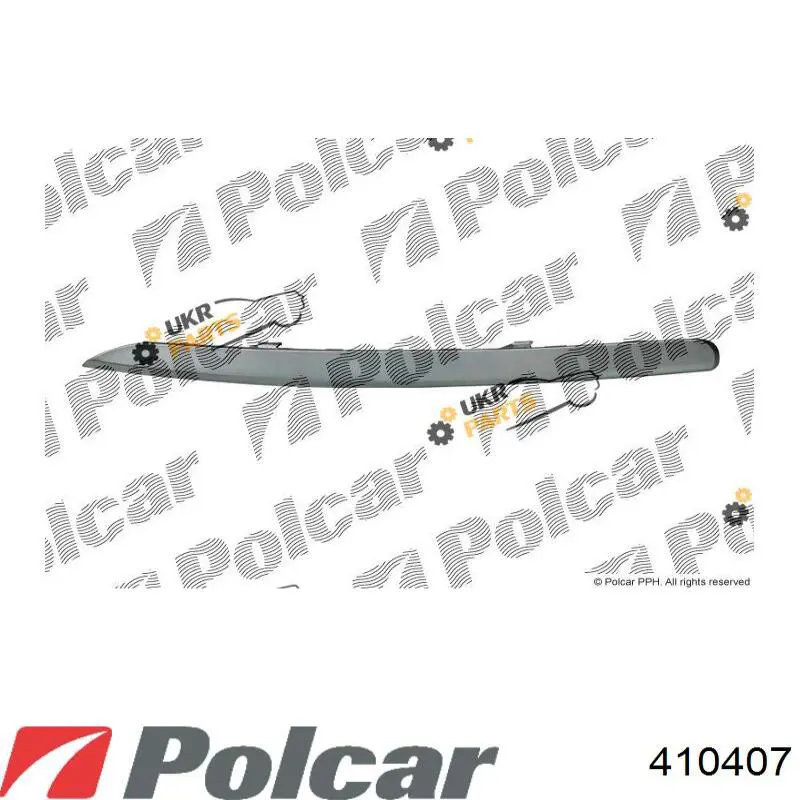Купити 410407 Polcar Буфер (бампер) передній