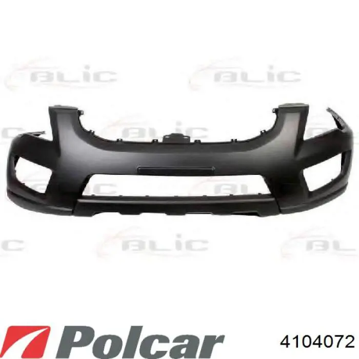 Передній бампер 410407 Polcar