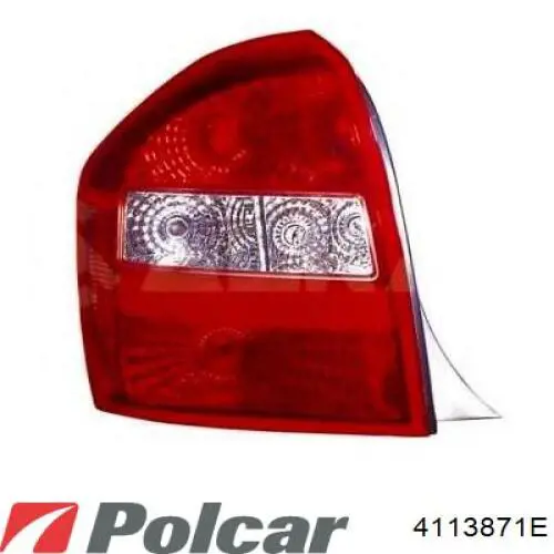 Ліхтар задній лівий Polcar 4113871E ціна, від 63.87 USD