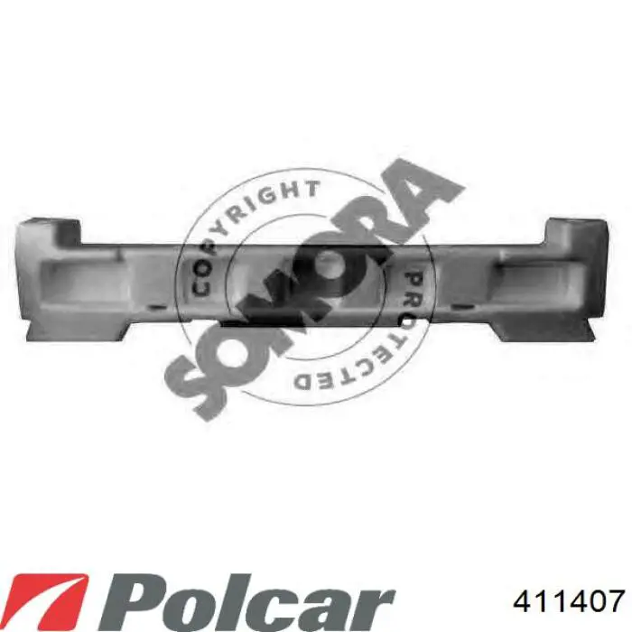 Бампер на авто Polcar 411407 ціна, від 55.40 USD