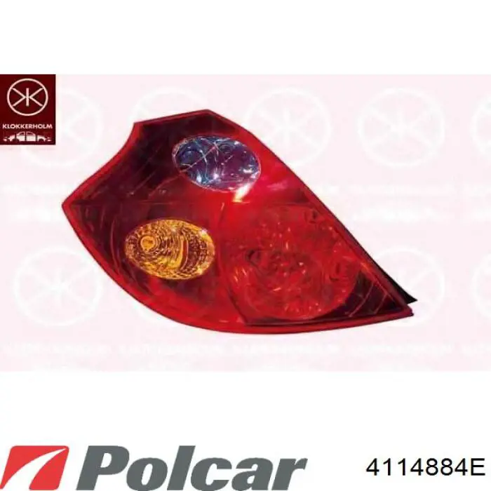Задня права фара 4114882E Polcar