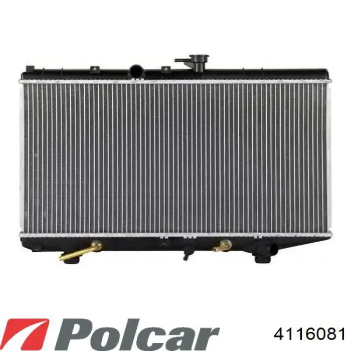Радіатор основний Polcar 4116081 ціна, від 74.28 USD