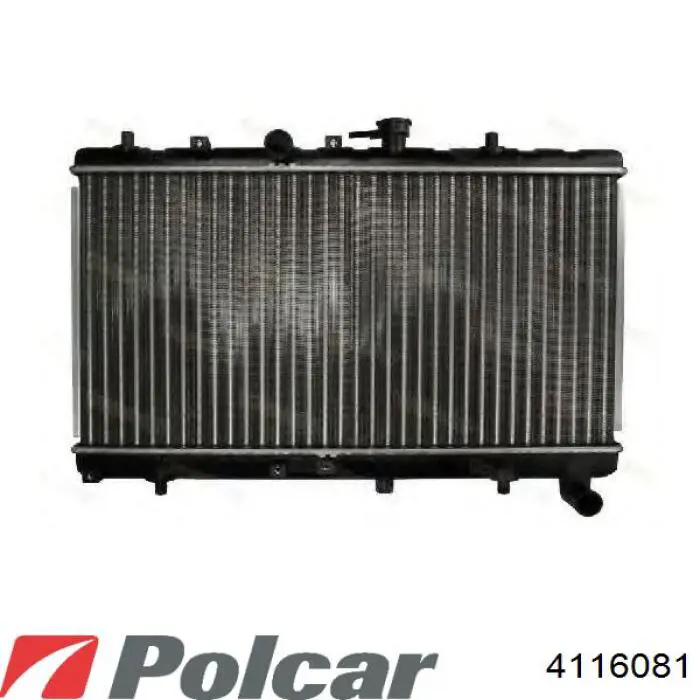 4116081 Polcar радіатор охолодження двигуна