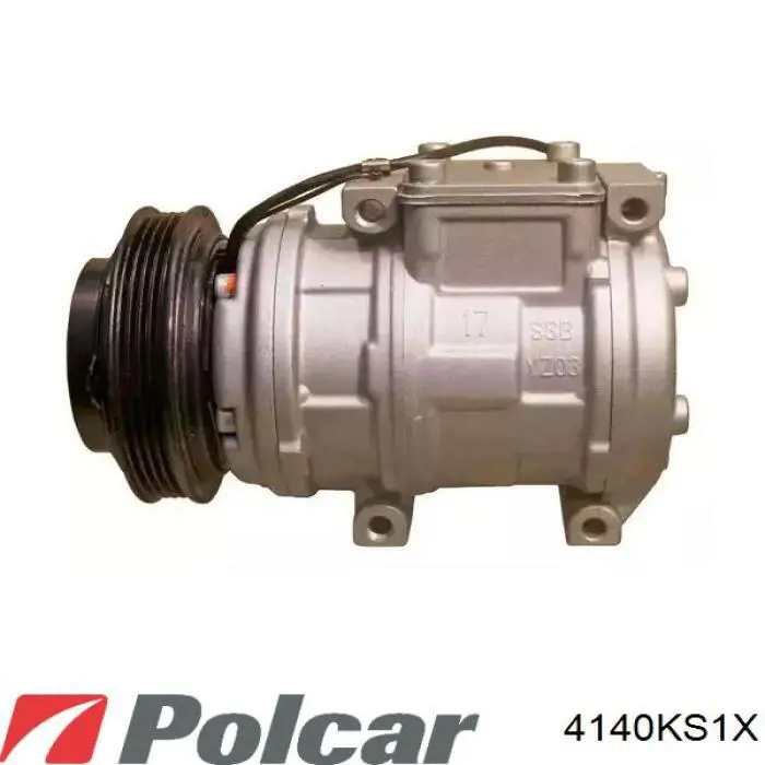 Компресор системи кондиціювання Polcar 4140KS1X ціна, від 144.13 USD