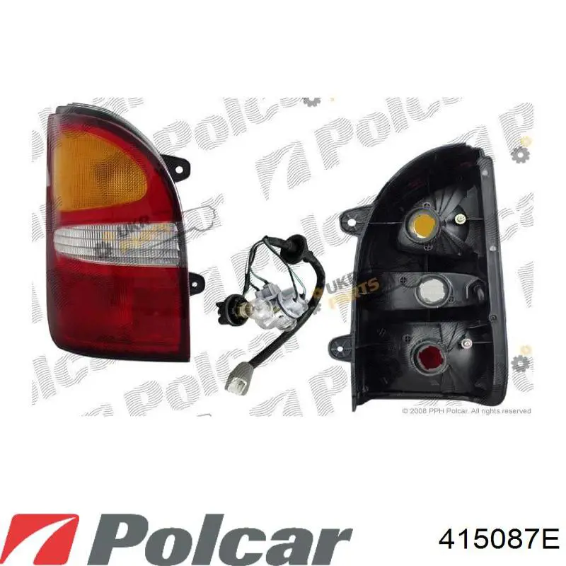Ліхтар задній лівий Polcar 415087E ціна, від 49.48 USD