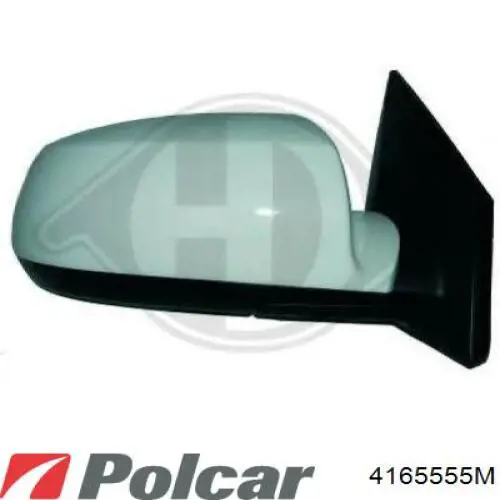 Дзеркальний елемент правого дзеркала заднього виду Polcar 4165555M ціна, від 14.34 USD