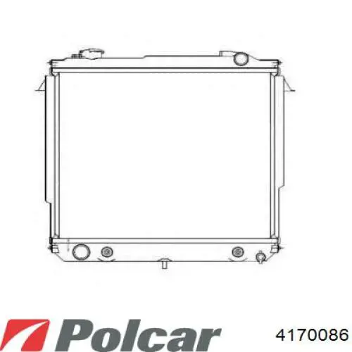 Радіатор основний AVA KAA2128 ціна, від 124.32 USD