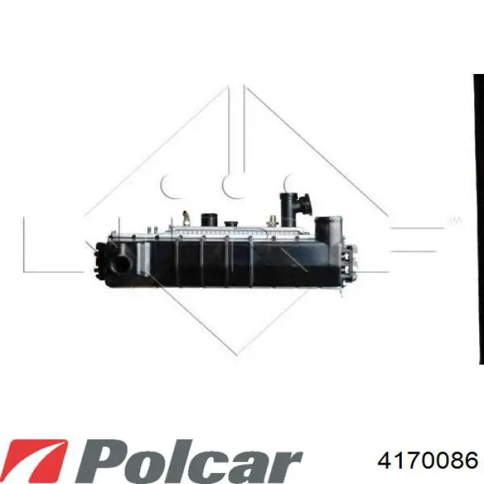 Купити 4170086 Polcar Радіатор двигуна