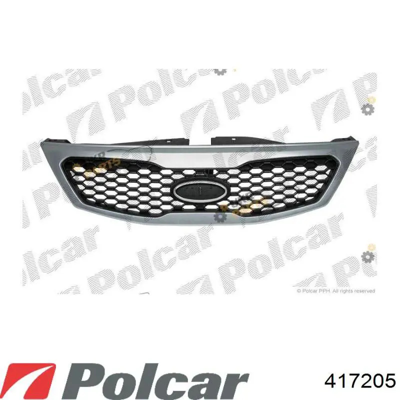 Облицювання радіатора Polcar 417205 ціна, від 108.76 USD