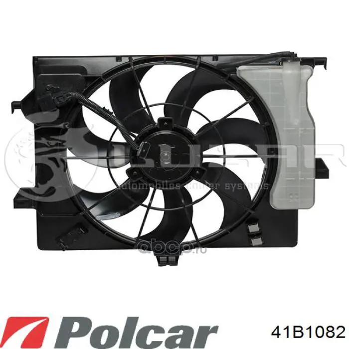41B1082 Polcar Радіатор охолодження двигуна