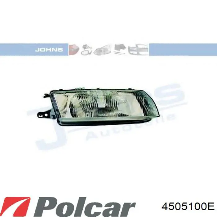 Купити 4505100E Polcar Права блок фара
