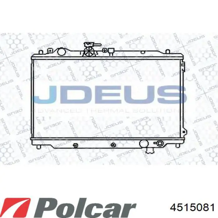 Радіатор 4515081 Polcar