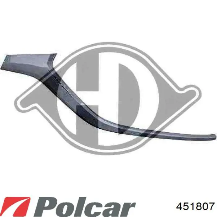 Бампер на авто Polcar 451807 ціна, від 133.50 USD