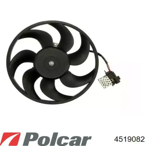 4519082 Polcar Радіатор охолодження двигуна