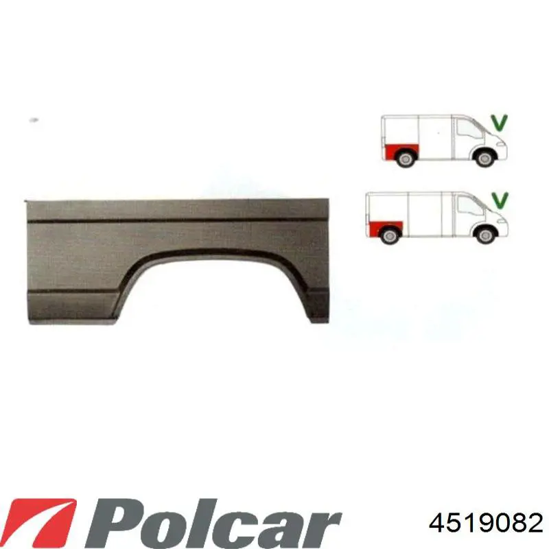 Радіатор основний Polcar 4519082 ціна, від 78.18 USD