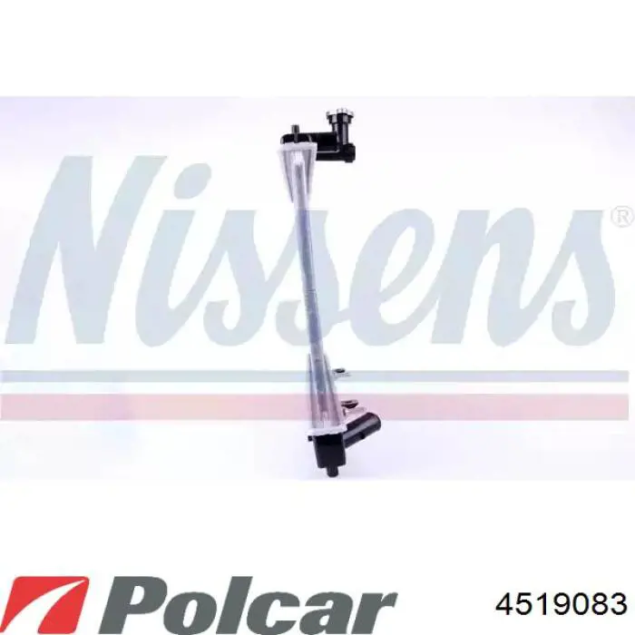 4519083 Polcar Радіатор охолодження двигуна